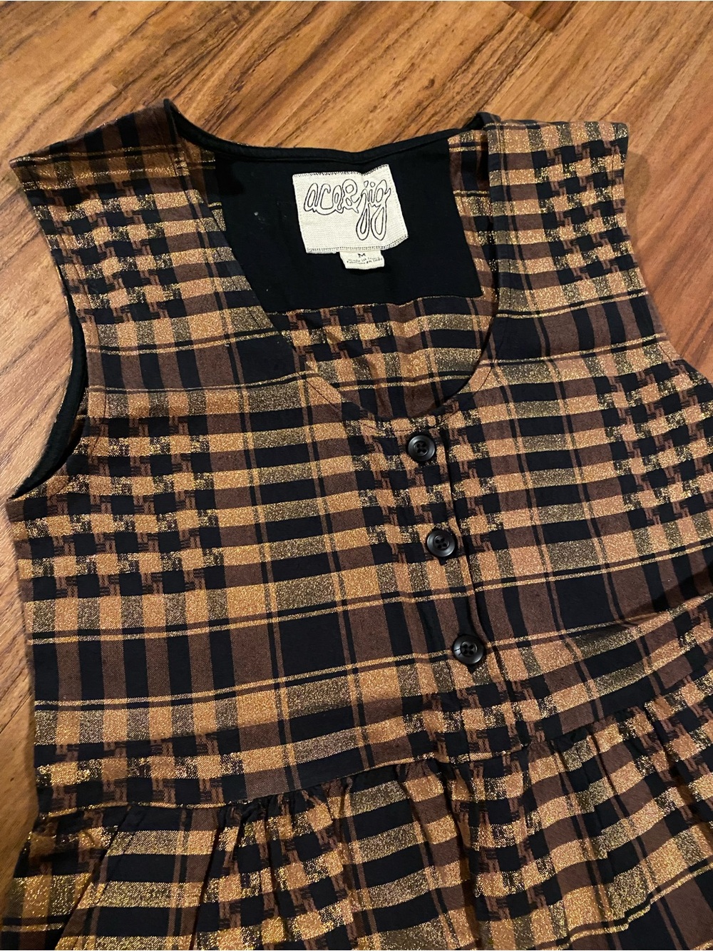 Ace & Jig Rooney Dress St. Honoré size medium - Picture 7 of 7